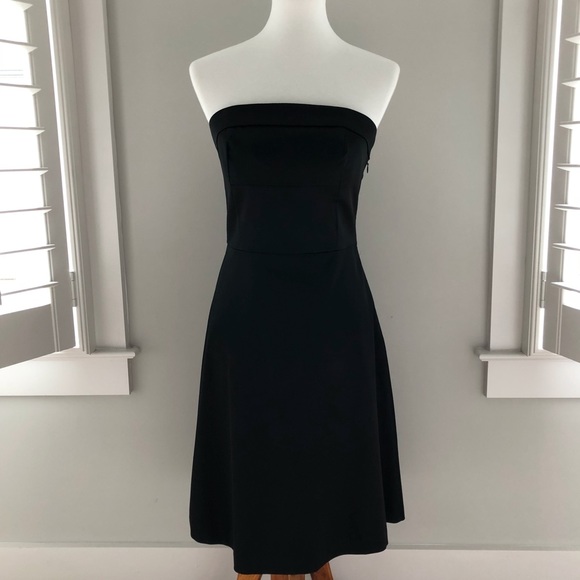 White House Black Market Dresses & Skirts - White House Black Market Strapless Black Dress